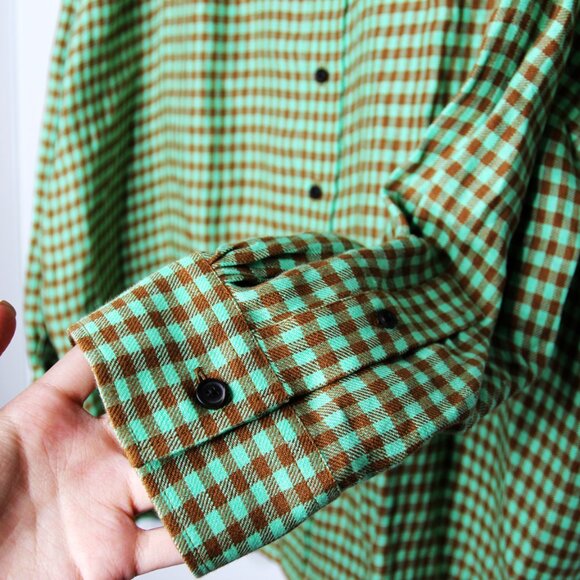 BNWT SS20 ACNE STUDIOS CHECKED LINEN SHIRT 50 & 52 - Picture 7 of 13